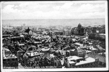 Krlewiec - Czciowy widok z wiey zamkowej 1932