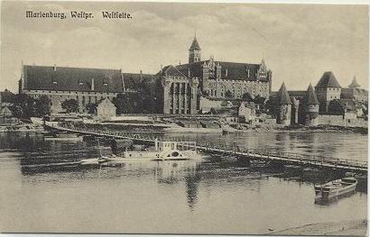 Malbork - Castle, west side
